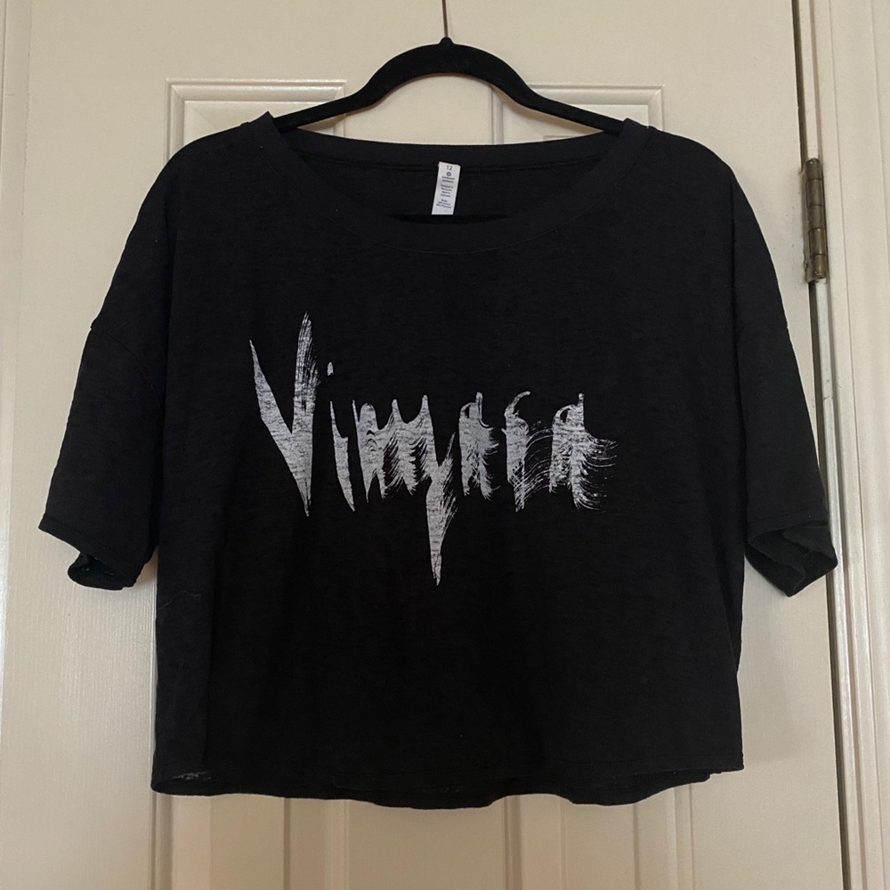 Lululemon black lightweight “Vinyasa” burnout tee